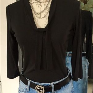 Banana republic top with tie